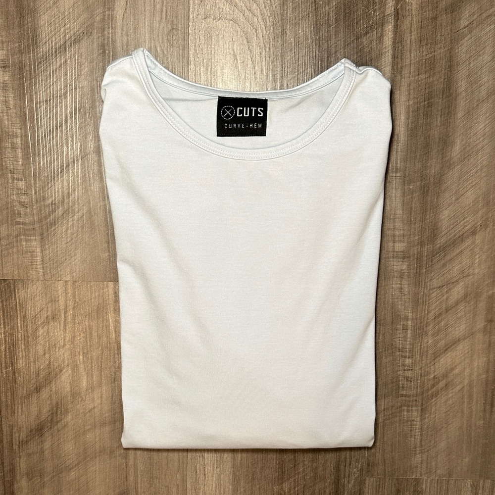 Cuts Pyca Prp Curve Hem Long Sleeve Tee - Large